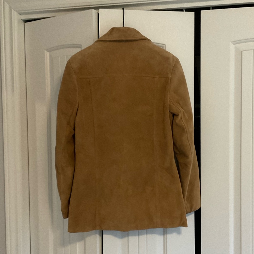 Tan Suede Jacket - Picture 4 of 7